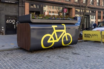 Bike-Parking Pods